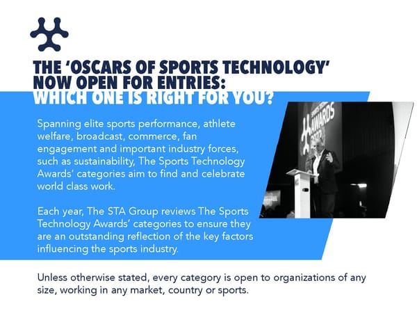 The Sports Technology Awards 2023 | Categories - Page 2