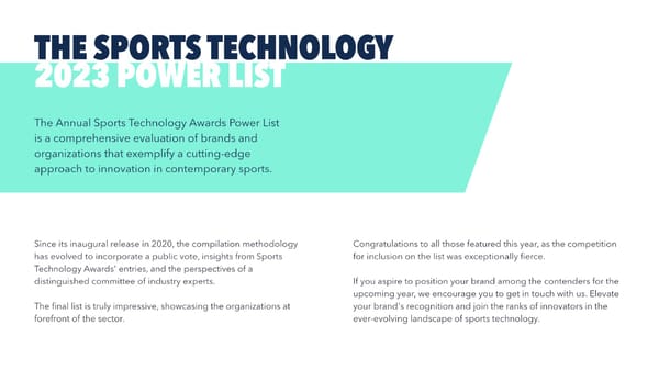 The Sports Technology Annual Review 2023 - Page 42